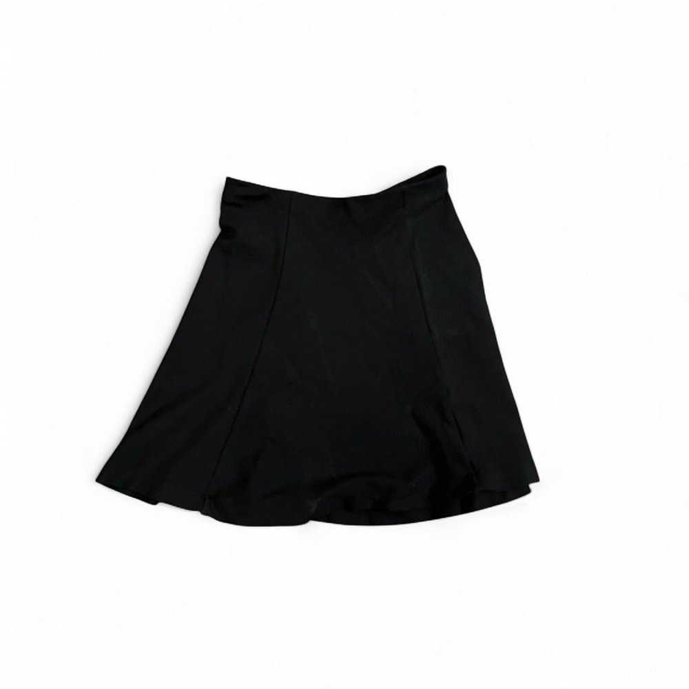 Uniqlo Black Skater Skirt S EUC Preppy Twee